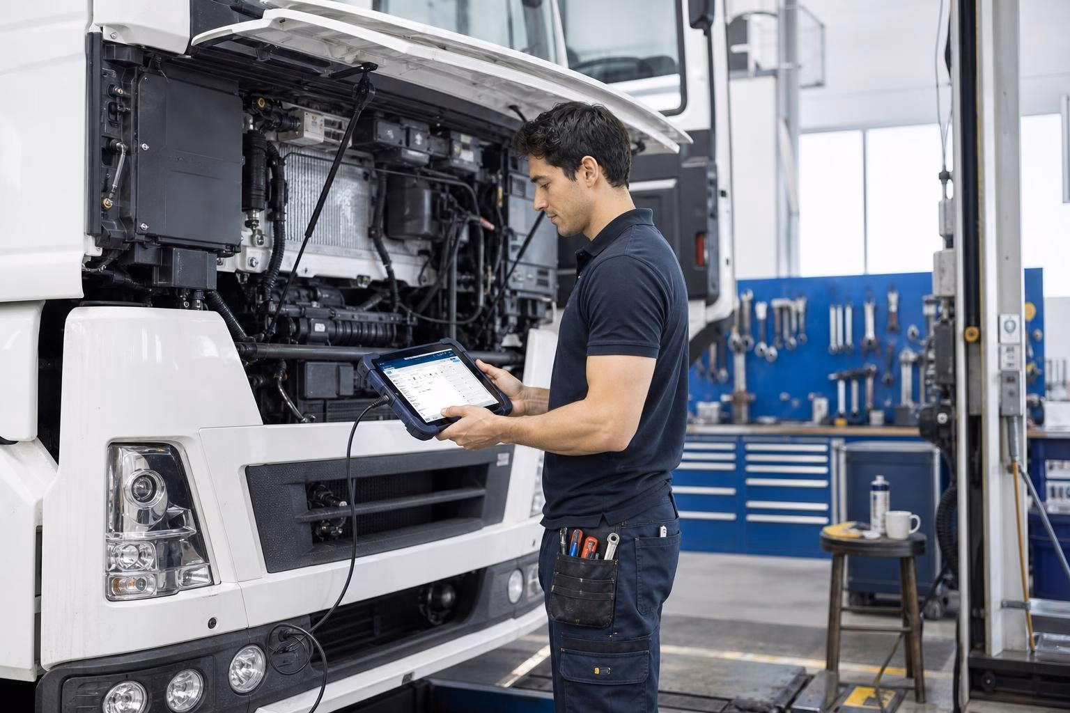 „Bosch KTS Truck“ daugiamarkis diagnostikos prietaisas — išskirtinai „Alltrucks“